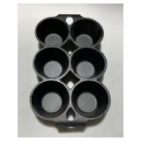 GRISWOLD 6141 ERIE PA USA CAST IRON MUFFIN PAN