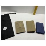 MILITARY ISSUE PRAYER BOOKS, POCKET BIBLES AND