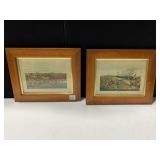 TALLI HO! AND AWAY 10" X 12" & SNOB AND BEAT