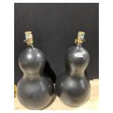 CRESSWELL BLACK LAMPS NEVER USED