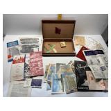 CIGAR BOX, POSTCARD OLD PAPER