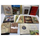 ASSORTED COOKBOOKS AND INCLUDING USS SEMMES