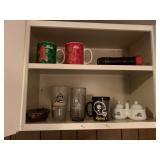 STEELER GLASSES, MUGS, FLASHLIGHT, ETC.