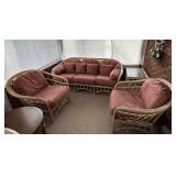 BENCH CRAFT FINE FURNITURE 5 PIECE RATTAN PATIO