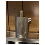 GERMAN FLASK, TIN LINED