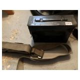 AMMUNITION BOX AND STRAPS