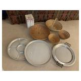 BASKETS, SERVING TRAYS, PHOTO ALBUMS