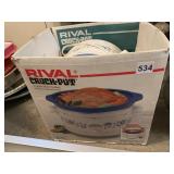 RIVAL CROCK POT, 4 QT