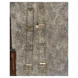 2 METAL WALL PLATE DISPLAY RACKS