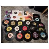 GROUP OF 45 RECORDS