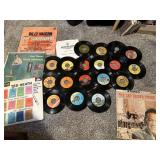 GROUP OF 45 RECORDS