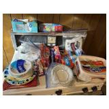 STORAGE BAGS, PAPER PLATES, UTENSILS, NAPKINS