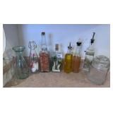 DECORATIVE CRUETS, CRUETS WITH OIL/VINEGAR, WINE