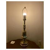 BRASS LAMP WITHOUT SHADE