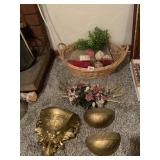 BASKET, ARTIFICIAL FLOWER, WALL POCKETS, ETC.