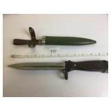 UNBRANDED 12" KNIFE WITH RIGID SHEATH