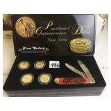 FROST CUTLERY PRESIDENTIAL COMMEMORATIVE DOLLAR