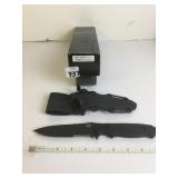 BENCH MADE 140SBT NIMRAVUS 9.5" KNIFE WITH SHEATH