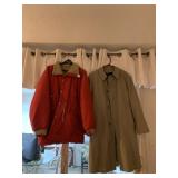 WINTER COAT AND LONG RAINCOAT