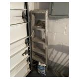 ALUMINUM LADDER WITH PAINT TRAY & UNIVERSAL