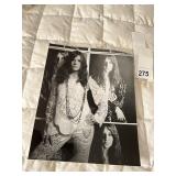 JANET JOPLIN 8 X 10 PHOTOGRAPH & OLIVIA DE