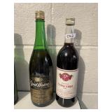 SEALED CHAMPAGNE AND WINE