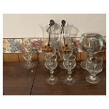 HARD ROCK CAFï¿½ HURRICANE GLASSES AND STIRRERS,