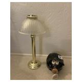 POTTERY CASINO MONEY PIGGY BANK AND TEA LIGHT