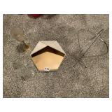 CANDLE HOLDERS, WIG HOLDER