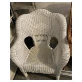 WICKER ARMCHAIR
