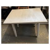SMALL WHITE PAINTED TABLE