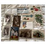 1919 POSTCARD CANCELLED, OTHER POSTCARDS