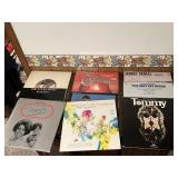 RECORDS INCLUDING TOMMY, DIANA ROSS, J GILES BAND