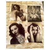 M. MONROE & HEDY LAMARR 3 PHOTO