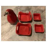 NESTING BOWLS, CRUET, RACHAEL RAY