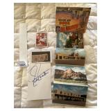 RICHARD ROUNDTREE AM. ACTOR AUTOGRAPH ON CARD,