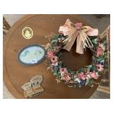 DRIED FLOWER WREATH, SUN CATCHERS, CARNEGIE