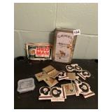 CAMEL TIN, STEELERS MATCHES, MAIL POUCH