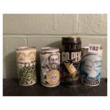 IRON CITY BEER CANS OPENED