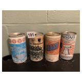 STEELERS BEER CANS OPENED