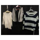 THREE LADIES SWEATERS NY COLLECTION LRG WITH