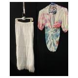 SIMPLY IRRESISTIBLE WHITE TOP WITH OPEN LACE