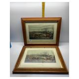 THE QUORN HUNT " SNOB IS BEATï¿½ 18.5" X 14.5"