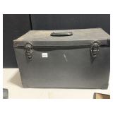 BLACK MOLDED STORAGE CASE WAS FOR AV EQUIPMENT