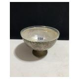 PEDESTAL BOWL WITH GLASS LINER MADE IN INDIA