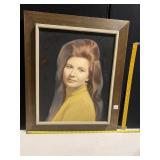 WOOD RUSTIC FRAME MOUNT YOUR PORTRAIT, THIS ONE
