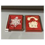 LENOX WHITE WINTER SNOWFLAKE $36.00 & NOAH