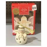 LENOX COLOR CHANGING LIT ANGEL ORNAMENT $40.00