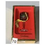 LENOX EMERALD GLASS $25.00 OB