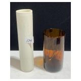 VASES 9" H MARKED ON BASE